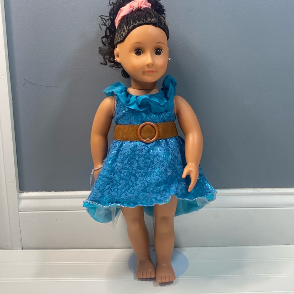 American girl, doll  dress
